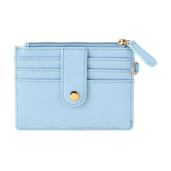 BNWT Japan Sanrio Cinnamoroll Zippered Coin and Card Holder Wristlet - Picture 3 of 7